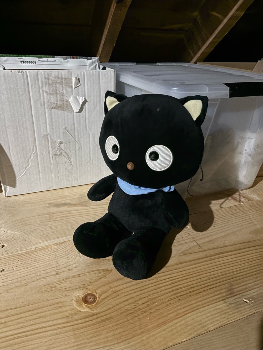 Build a Bear Sanrio Chococat Hello Kitty Plush 18” Black Cat 2010 Rare Stuffed
